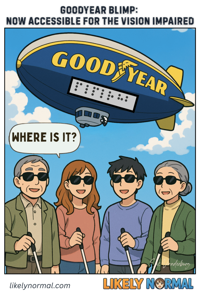 Vision Impaired Blimp