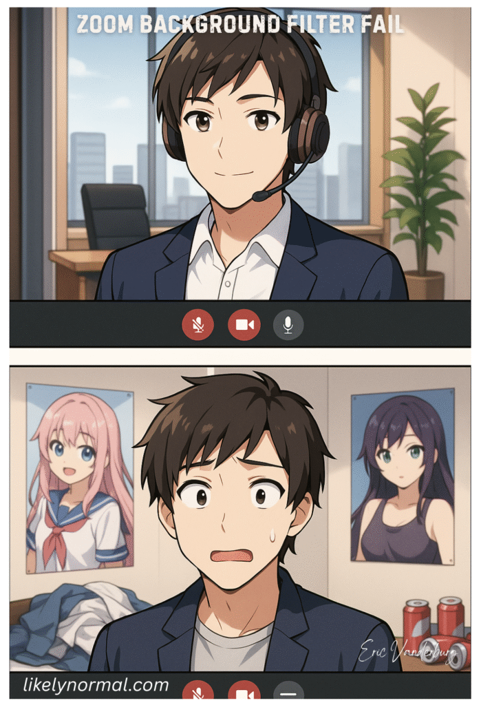 Zoom Background Fail