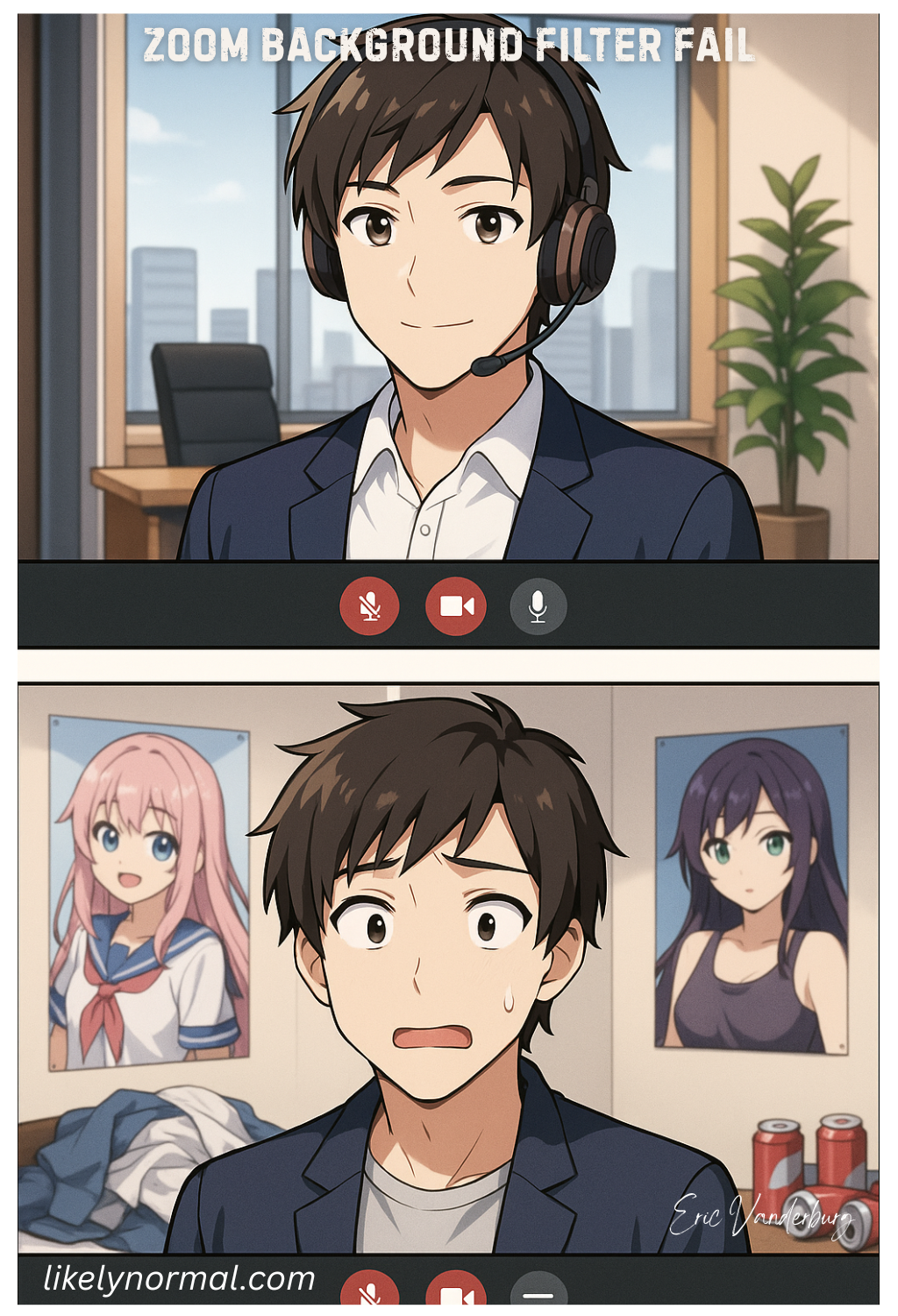 Zoom Background Filter Fail Zoom Background Filter Fail