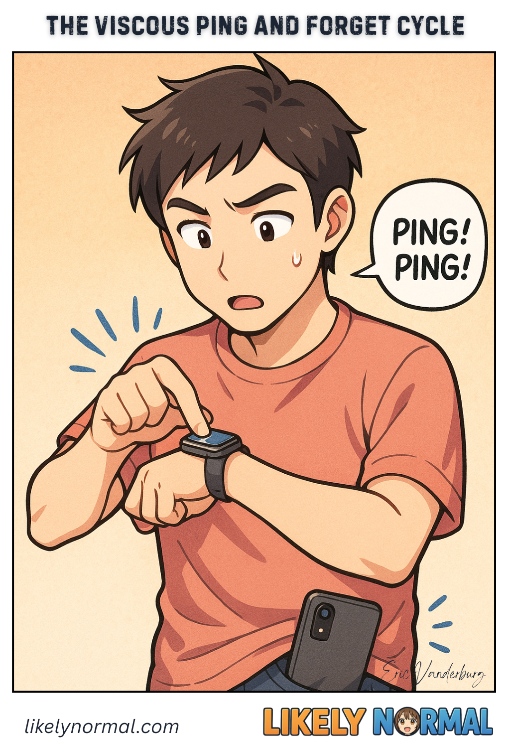 The Viscous Ping and Forget Cycle The Viscous Ping and Forget Cycle