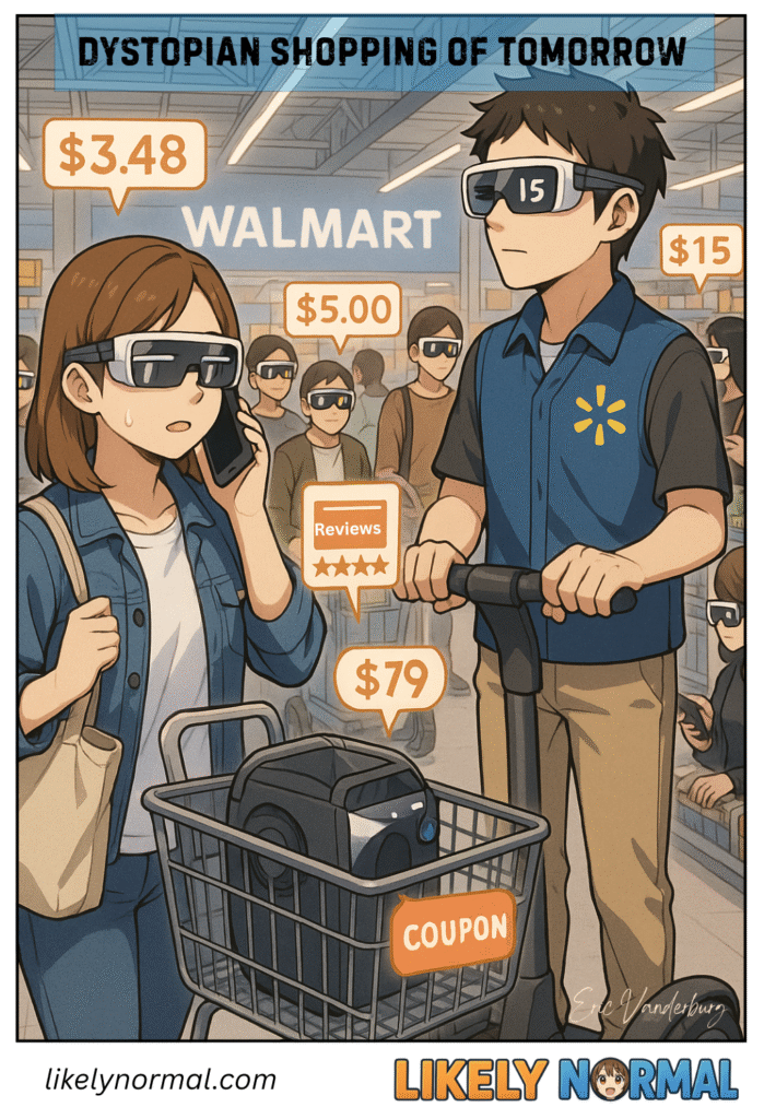 Dystopian Shopping of Tomorrow