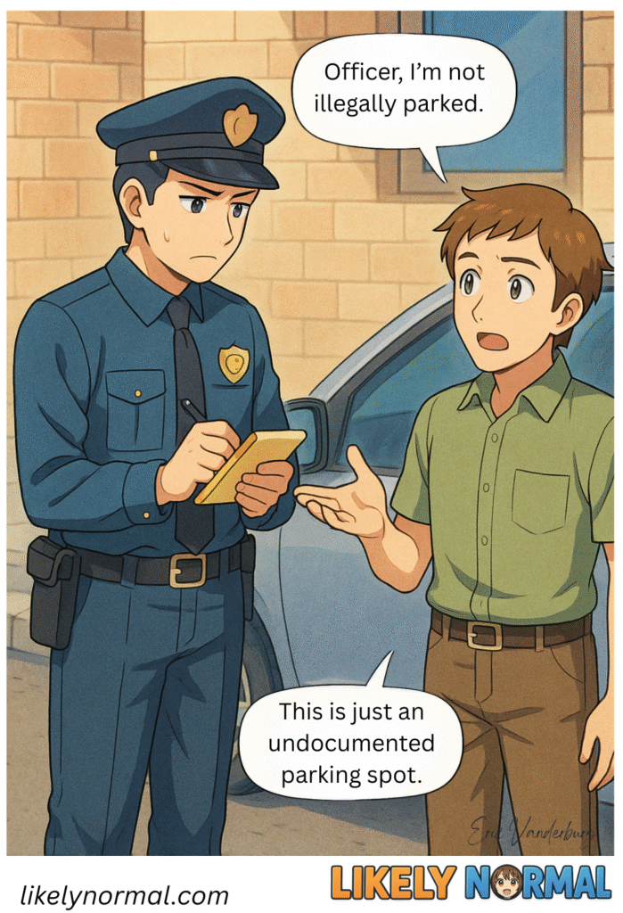 Undocumented Parking Spot