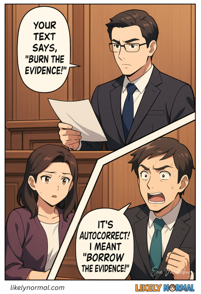 Autocorrect Evidence