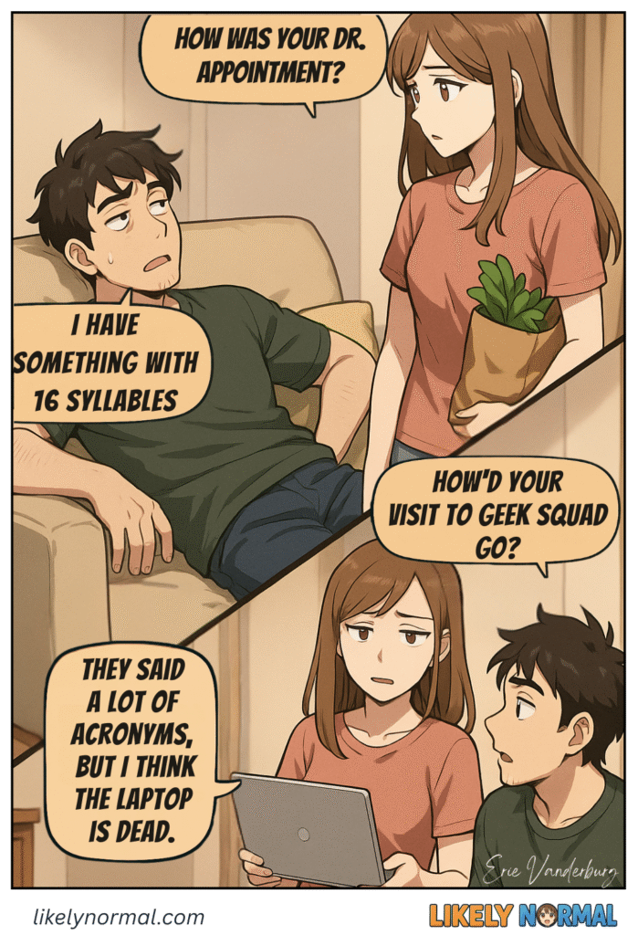 Technically Speaking-We Have No Idea