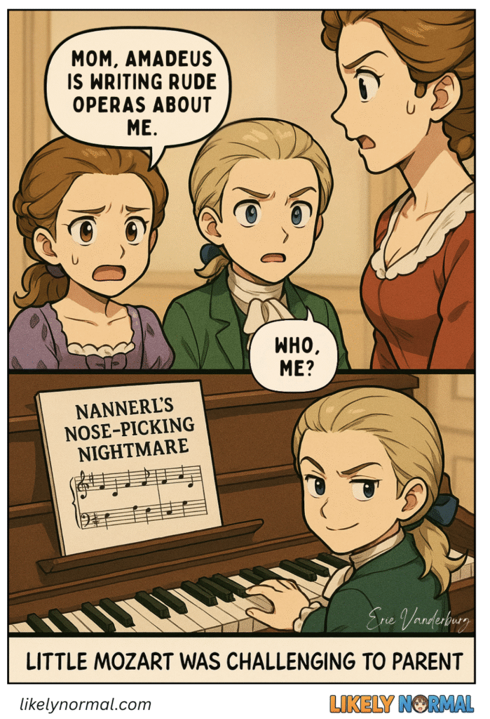 Little Mozart's Rude Works