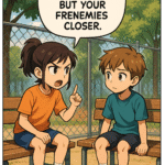 Schoolyard Advice-Keep Your Frenemies Closer