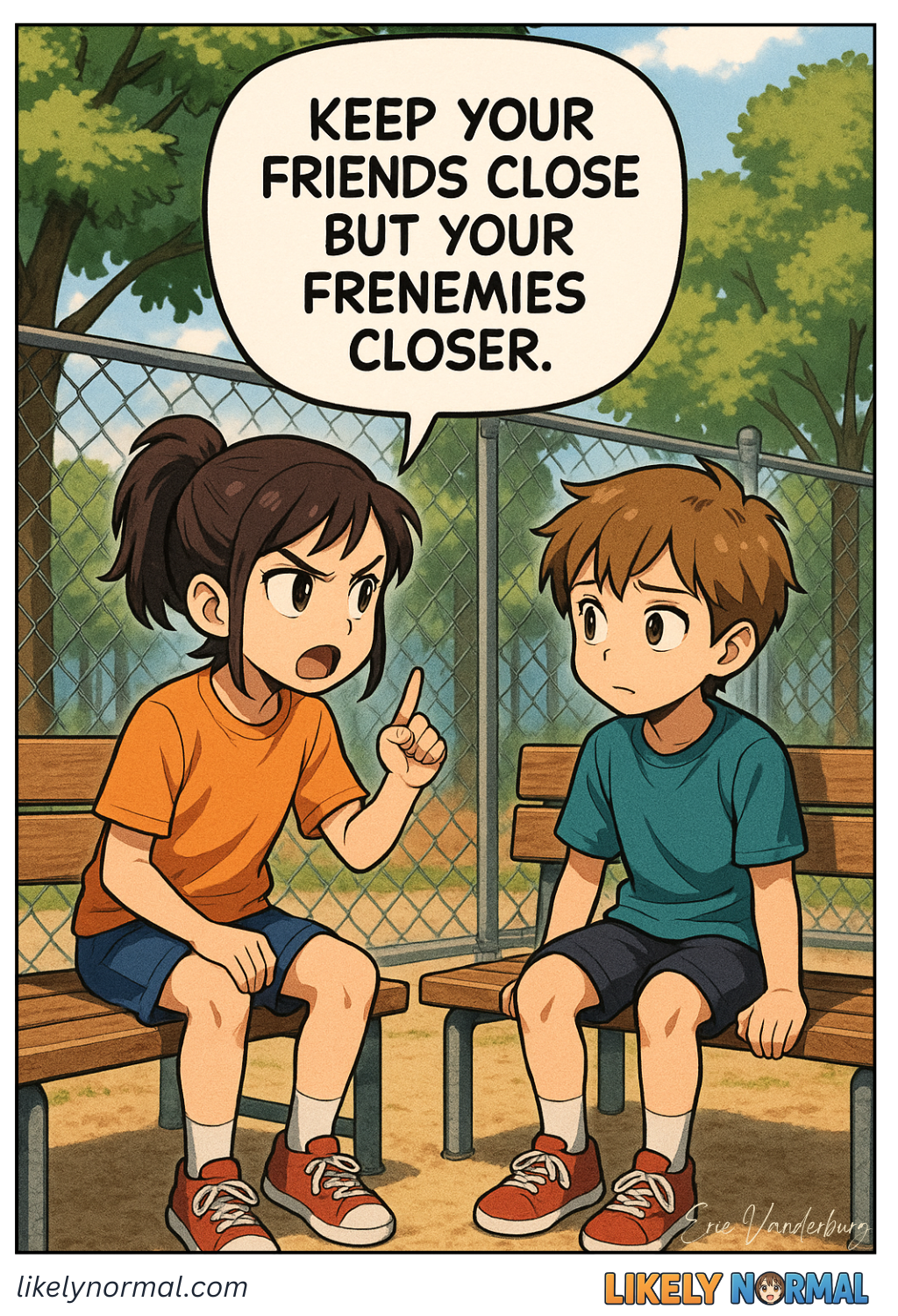 Schoolyard Advice: Keep Your Frenemies Closer