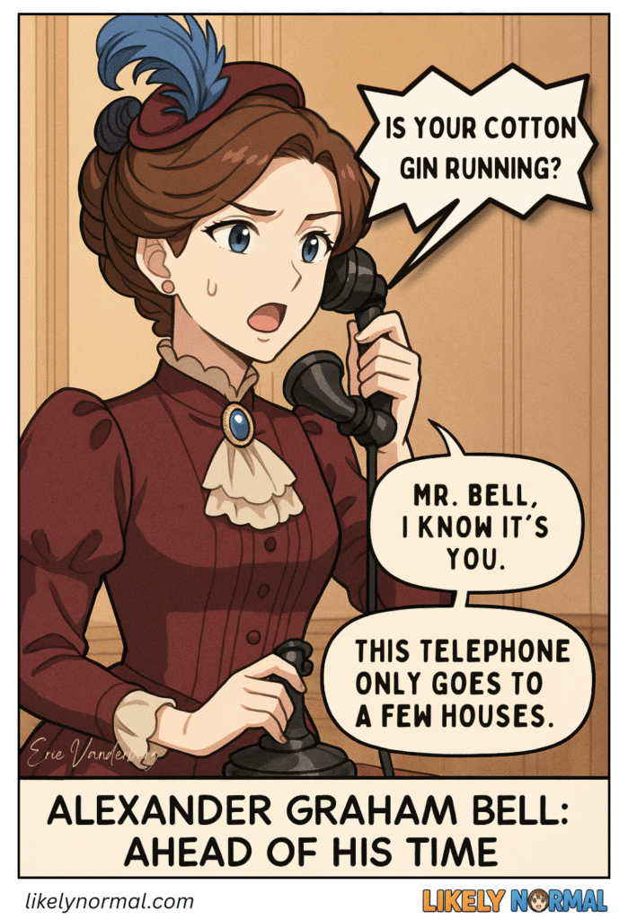 The First Prank Call