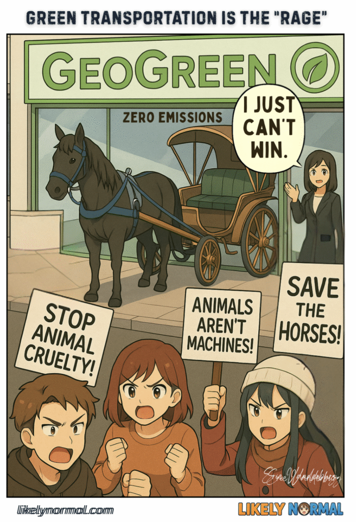 Green Vehicles Can't Win