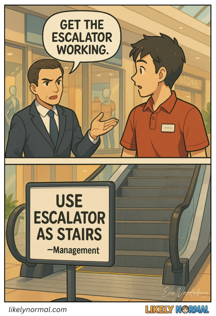 Easy Escalator Repair