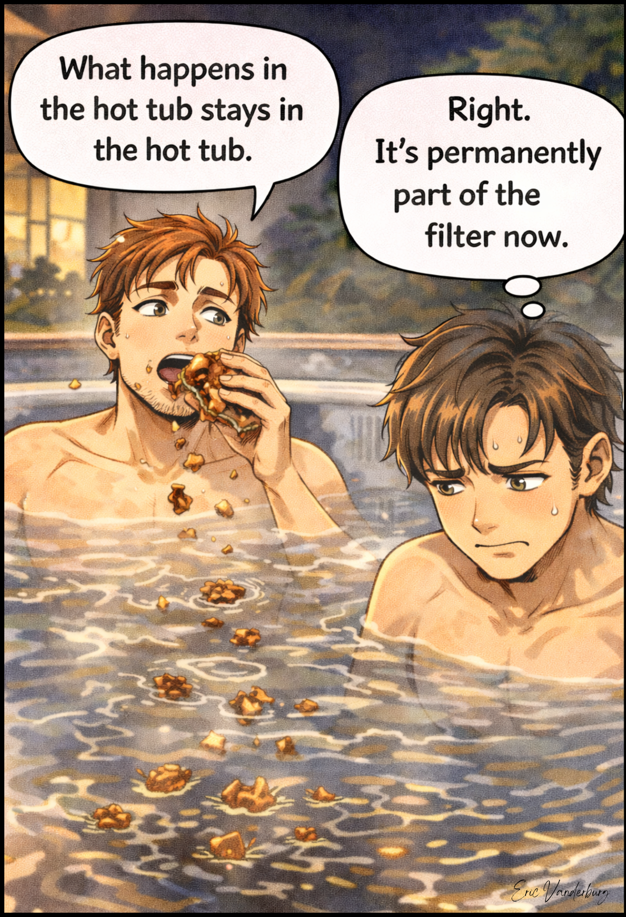 What Happens in the Hot Tub